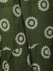 Olive Green Floral Printed Cotton Salwar Suit with Dupatta
