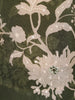 Olive Green Floral Printed Design Cotton Straight Cut Salwar Suit