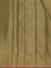 Olive Green Floral Printed Design Silk Saree