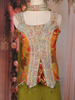 Olive Green Floral Sequins and Beads Embroidered Design Indo Western Palazzo Set with Dupatta