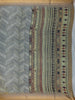 Olive Green Geometric Print Semi Tussar Silk Saree