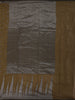 Olive Green Geometric Woven Kota Cotton Saree