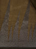 Olive Green Geometric Woven Kota Cotton Saree