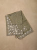 Olive Green Paisley Sequins Embroidered Design Tissue Silk Unstitched Salwar Material with Dupatta