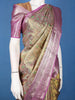 Olive Green Paisley Woven Design Pure Kanchipuram Silk Saree