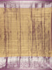 Olive Green Paisley Woven Design Pure Kanchipuram Silk Saree