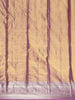 Olive Green Paisley Woven Design Pure Kanchipuram Silk Saree