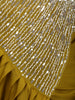Olive Green Sequins and Beads Embroidered Design Georgette Ready To Wear Saree with Designer Blouse