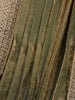 Olive Green Solid Design Chiffon Ready To Wear Saree with Designer Blouse
