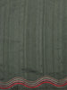 Olive Green Solid Design Semi Tussar Saree