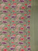 Olive Green Striped Design Art Silk Saree