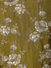 Olive Mustard Green Floral Sequins and Beads Embroidered Design Tissue Palazzo Suit with Choker Dupatta