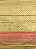 Olive Green Floral woven Banarasi Silk Saree - Diadem