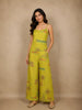 Olive Green Kerala Houseboat Printed Cotton Co-ord Set