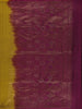 Olive Green with Contrast Purple Zari Woven Pure Kanchipuram Silk Saree - Diadem
