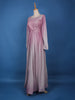 Ombre Effect Glitter Shimmer Party Wear Gown