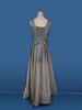 Ombre Effect Shimmer Solid Party Wear Gown - Diadem