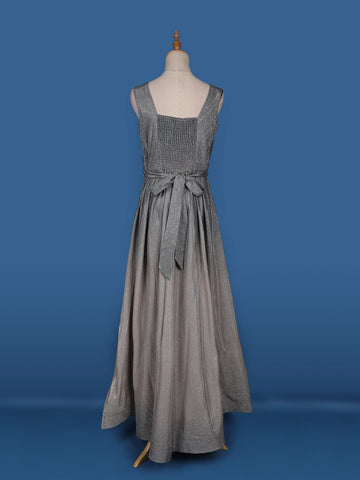 Ombre Effect Shimmer Solid Party Wear Gown - Diadem
