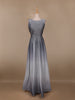 Ombre Effect Shimmer Solid Party Wear Gown - Diadem