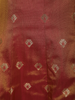 Onion Pink Butta Zari Woven Design Tissue Silk Gown with Dupatta