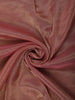 Onion Pink Checked Zari  Woven Design Pure Tissue Fancy Saree with Scalloped Border
