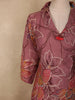 Onion Pink Floral Printed Design Cotton Co-ord Set