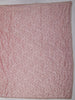 Onion Pink Floral Vine Stone Embellished Design Pure Tissue Silk Party Wear Saree with Scalloped Border