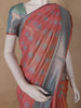 Onion Pink Floral Woven Art Silk Saree