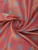Onion Pink Floral Woven Art Silk Saree