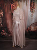 Onion Pink Heavy Sequins and Beads Embroidered Design Net Indo Western Skirt and Top with Cape