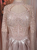 Onion Pink Heavy Sequins and Beads Embroidered Design Net Indo Western Skirt and Top with Cape