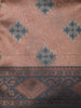 Onion Pink Ikat Zari Woven Design Art Silk Saree with Contrast Zari Border