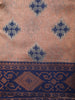 Onion Pink Ikat Zari Woven Design Art Silk Saree with Contrast Zari Border