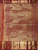 Onion Pink Mini Checked Zari Woven Design Pure Kanchipuram Silk Saree with Contrast Floral Zari Border