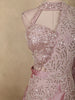 Onion Pink Sequins and Beads Embroidered Design Georgette Party Wear Lehenga