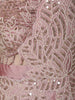 Onion Pink Sequins and Beads Embroidered Design Georgette Party Wear Lehenga