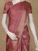 Onion Pink Stripes Design Cotton Saree
