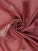 Onion Pink Stripes Design Cotton Saree