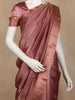 Onion Pink Stripes Design Organza Designer Saree