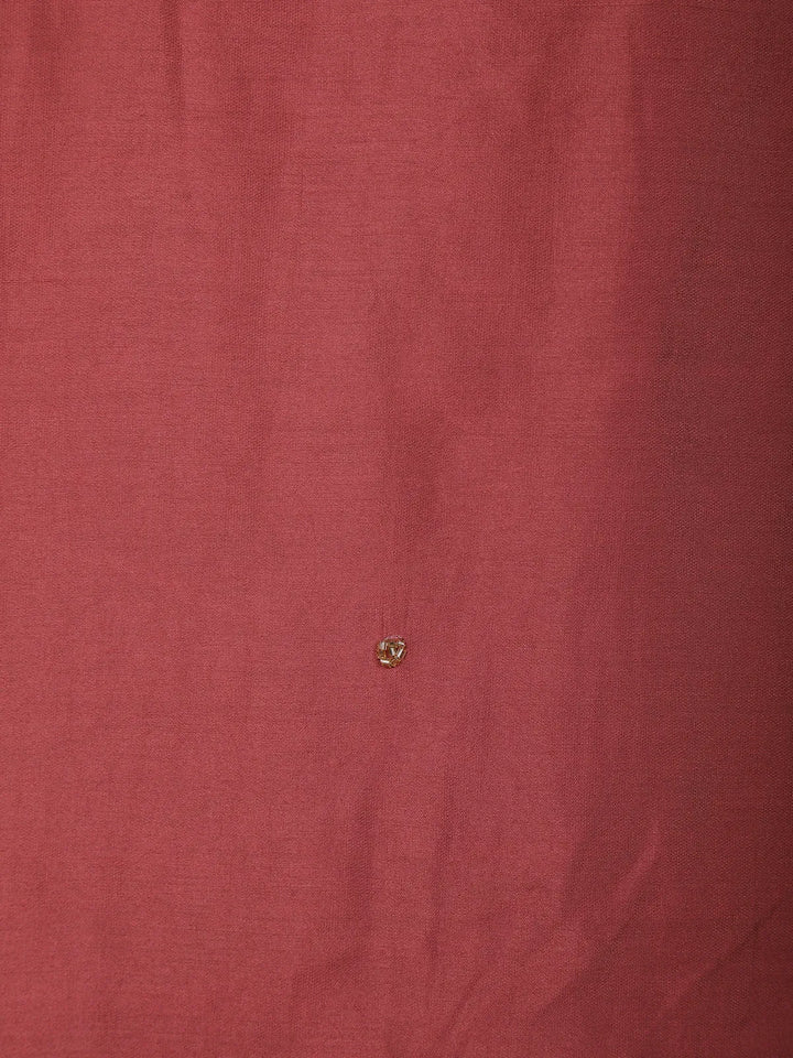 Onion Pink Floral Designed Cotton Salwar Suit - Diadem