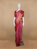 Onion Pink Floral Woven Pure Kanchipuram Silk Saree - Diadem