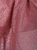 Onion Pink Glitter One-Shoulder Big Bow Net Frock - Diadem