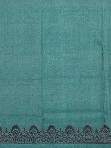 Onion Pink Semi Tussar Silk Saree with Floral & Paisley Design - Diadem
