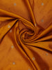 Mustard Butta Design Tussar Silk Saree - Diadem