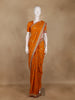 Orange Butta Woven Design Banarasi Silk Saree