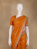 Orange Butta Woven Design Banarasi Silk Saree