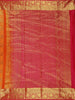 Orange Butta Woven Design Kanchipuram Silk Saree
