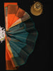 Orange Butta Woven Soft Silk Saree