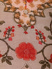 Orange Floral Printed Cotton Salwar Suit