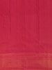 Orange Floral Woven Pure Kanchipuram Silk Saree